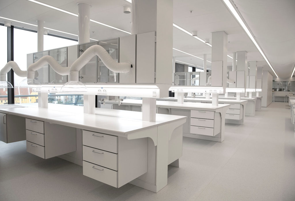 laboratory furniture systems and fume cupboards